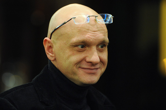 Алексей Девотченко перед&nbsp;началом церемонии награждения лауреатов Международной премии им. Станиславского в&nbsp;отеле Ritz Carlton, 2011&nbsp;год