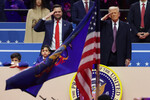 Во время церемонии инаугурации Дональда Трампа в Кэпитал Уан-арена, США, 20 января 2025 года