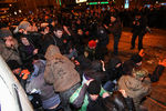 Во время беспорядков на митинге в Донецке 
