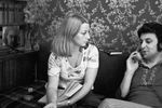 Композитор Вячеслав Добрынин и его первая супруга Ирина, 1979 год. Ирина эмигрировала в США. Пара прожила в браке 15 лет. Есть дочь Екатерина, также проживает в США. 