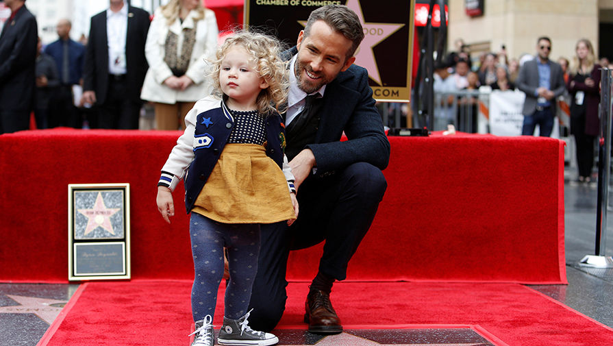 Райан Рейнольдс с&nbsp;дочерью