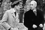 1968 год. Станислав Любшин в роли Йогана Вайса и Владимир Басов в роли Бруно в фильме «Щит и меч» (режиссер Владимир Басов)
