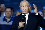 Владимир Путин на митинге, посвященном 85-летию Горьковского автомобильного завода в Нижнем Новгороде, 6 декабря 2017 года