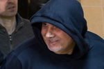 Захарий Калашов во время рассмотрения дела по существу в Никулинском суде, 10 октября 2017 года