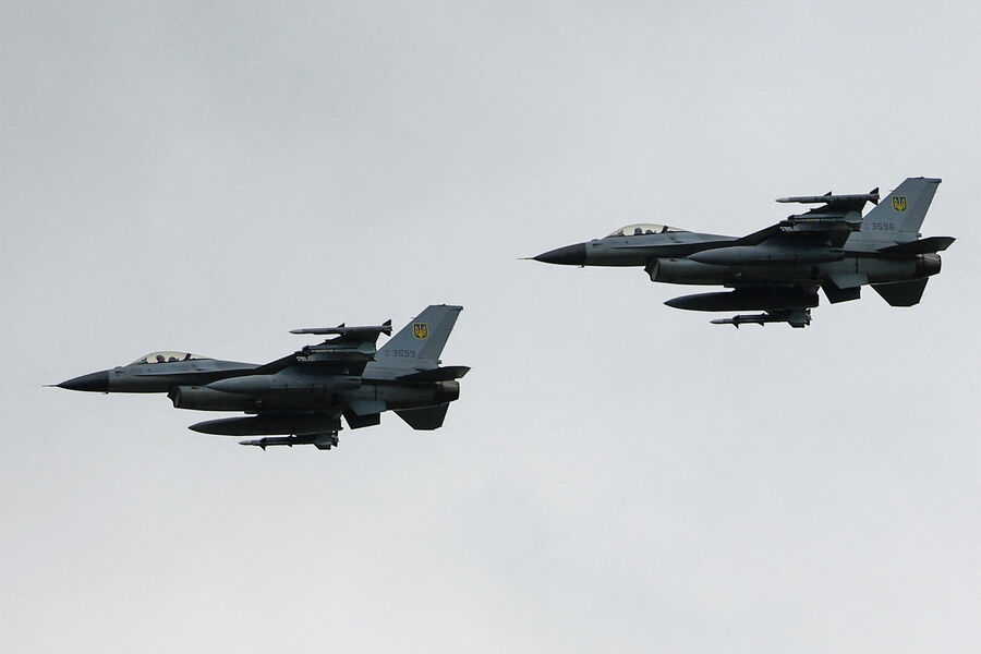 Истребители F-16 на&nbsp;Украине, 4&nbsp;августа 2024&nbsp;года