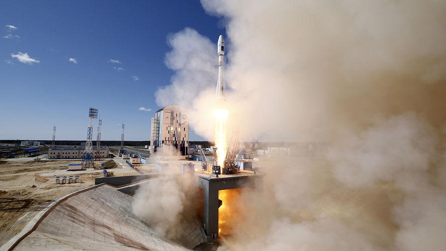 Старт ракеты-носителя &laquo;Союз-2.1а&raquo;