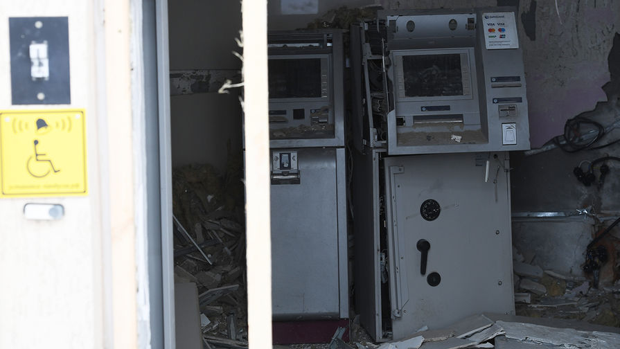 Последствия взрыва в&nbsp;помещении банка в&nbsp;Первомайском районе Новосибирска, 22 января 2019 года