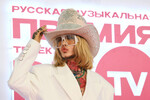 Стилист Сергей Зверев на XIII Русской Музыкальной Премии телеканала RU.TV во Дворце гимнастики Ирины Винер-Усмановой в Москве, 22 мая 2024 года