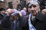 Выжившие узники концлагерей в Освенциме