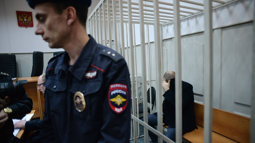 Бывший директор аэропорта Домодедово Вячеслав Некрасов в Басманном суде Москвы
