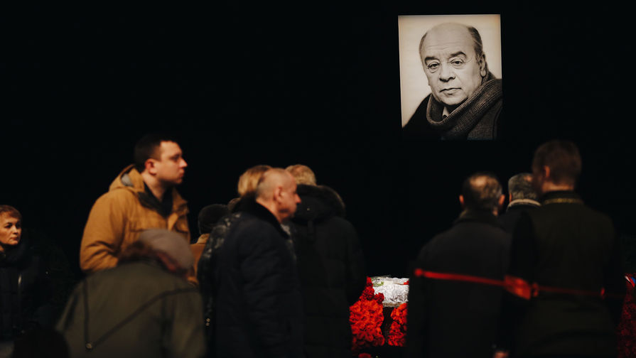Прощание с&nbsp;Леонидом Броневым в&nbsp;Москве, 11&nbsp;декабря 2017&nbsp;года 