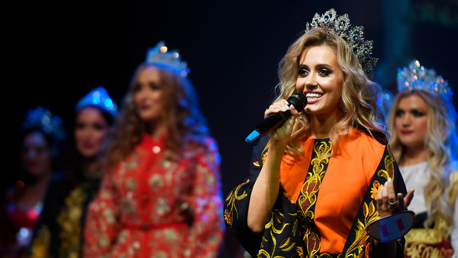 Участницы в финале конкурса «Миссис Россия 2019» в Москве