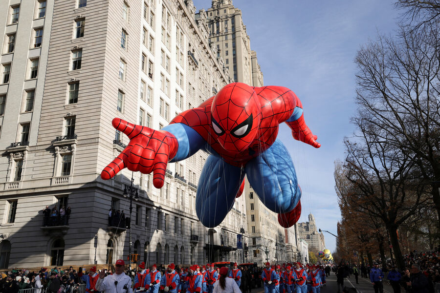 На&nbsp;параде в&nbsp;честь Дня благодарения в&nbsp;Нью-Йорке, 27&nbsp;ноября 2025&nbsp;года