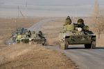 Отвод колонны САУ &laquo;Гвоздика&raquo; от поселка Обильное, который состоялся в&nbsp;рамках минских соглашений