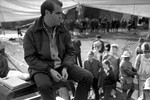 Режиссер Глеб Панфилов на съемках фильма «Начало», 1971 год
