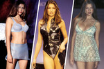 Летиция Каста во время показов коллекций Victoria's Secret