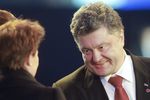 Президент Украины Петр Порошенко во время церемонии к 70-летию освобождения Освенцима в Польше